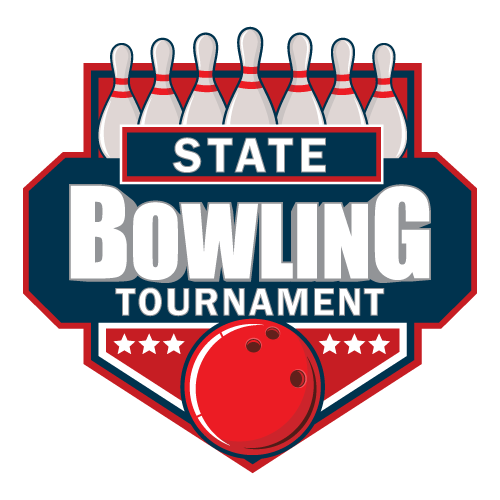 State Bowling Tournament Logo