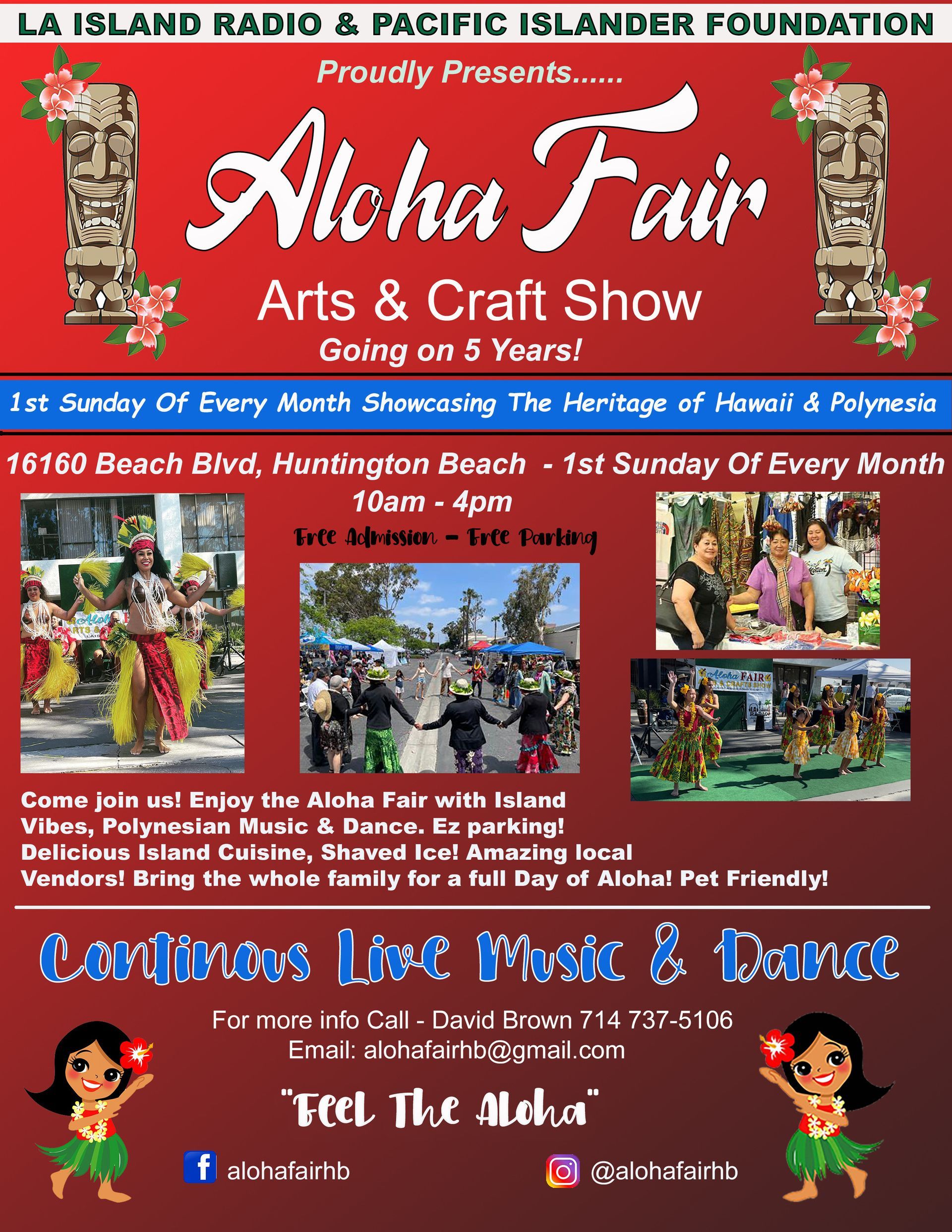 aloha fair arts and craft show A poster for the aloha fair arts and craft show