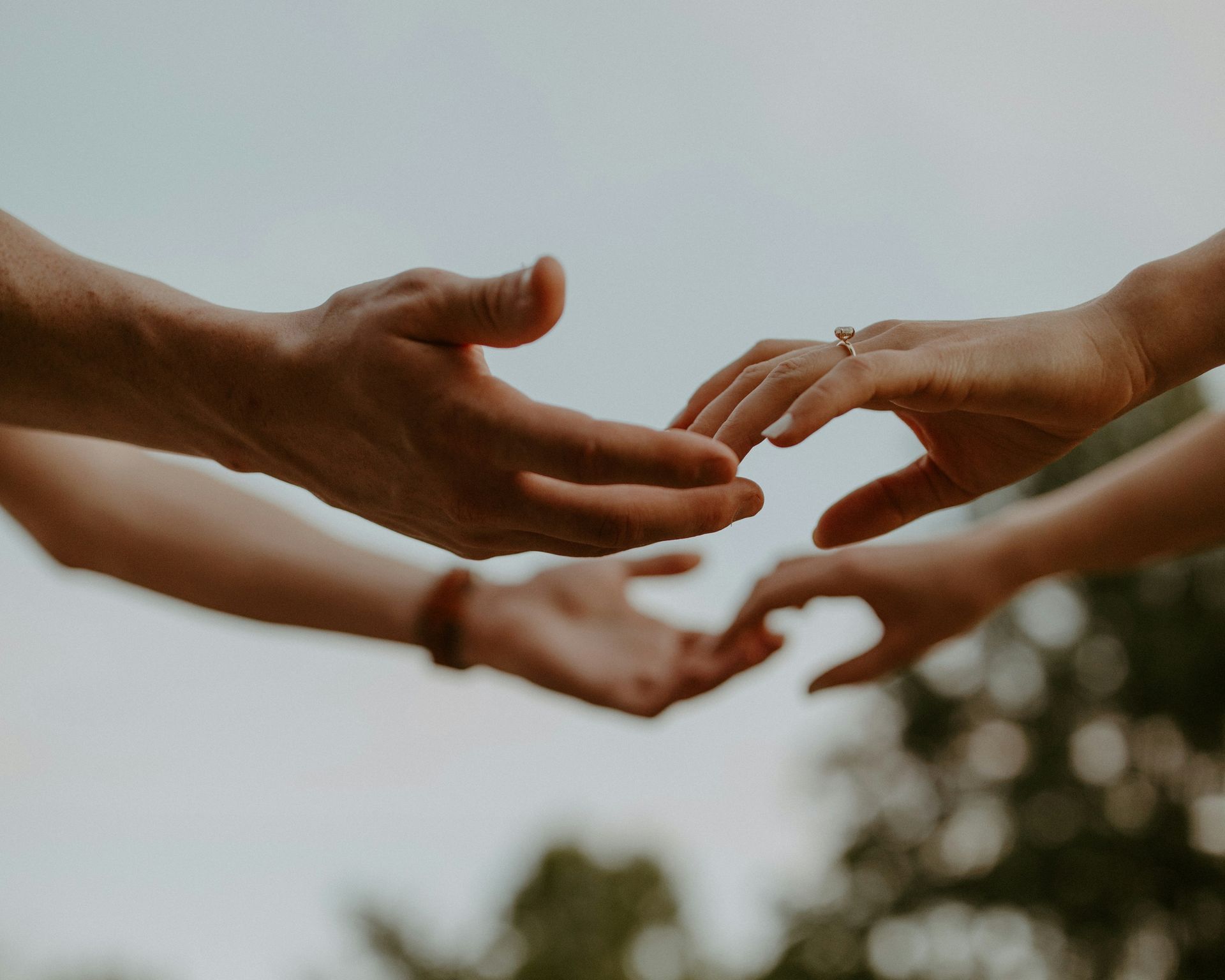 Wissenstransfer Hand in Hand