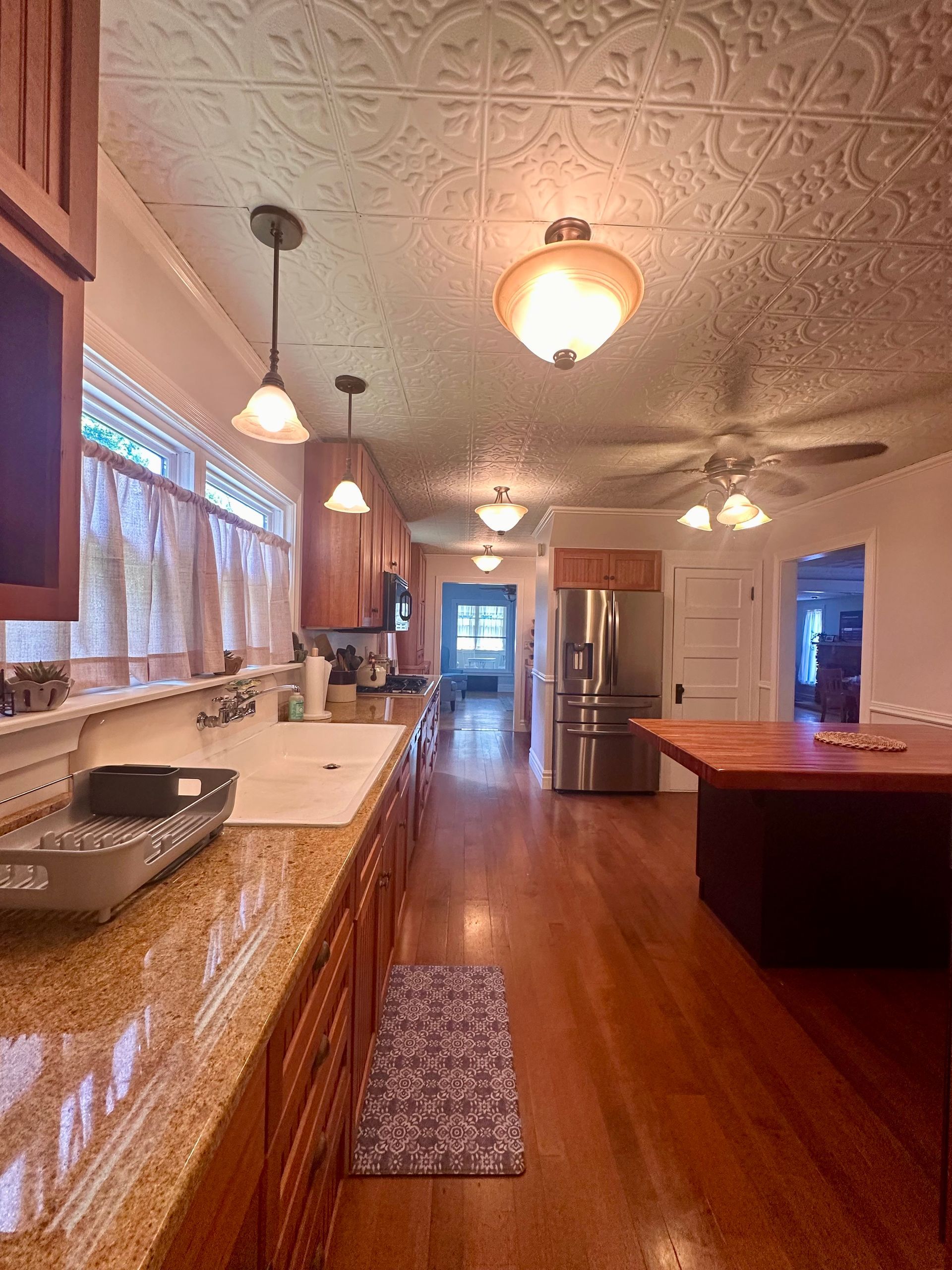 The Bemus Point House kitchen