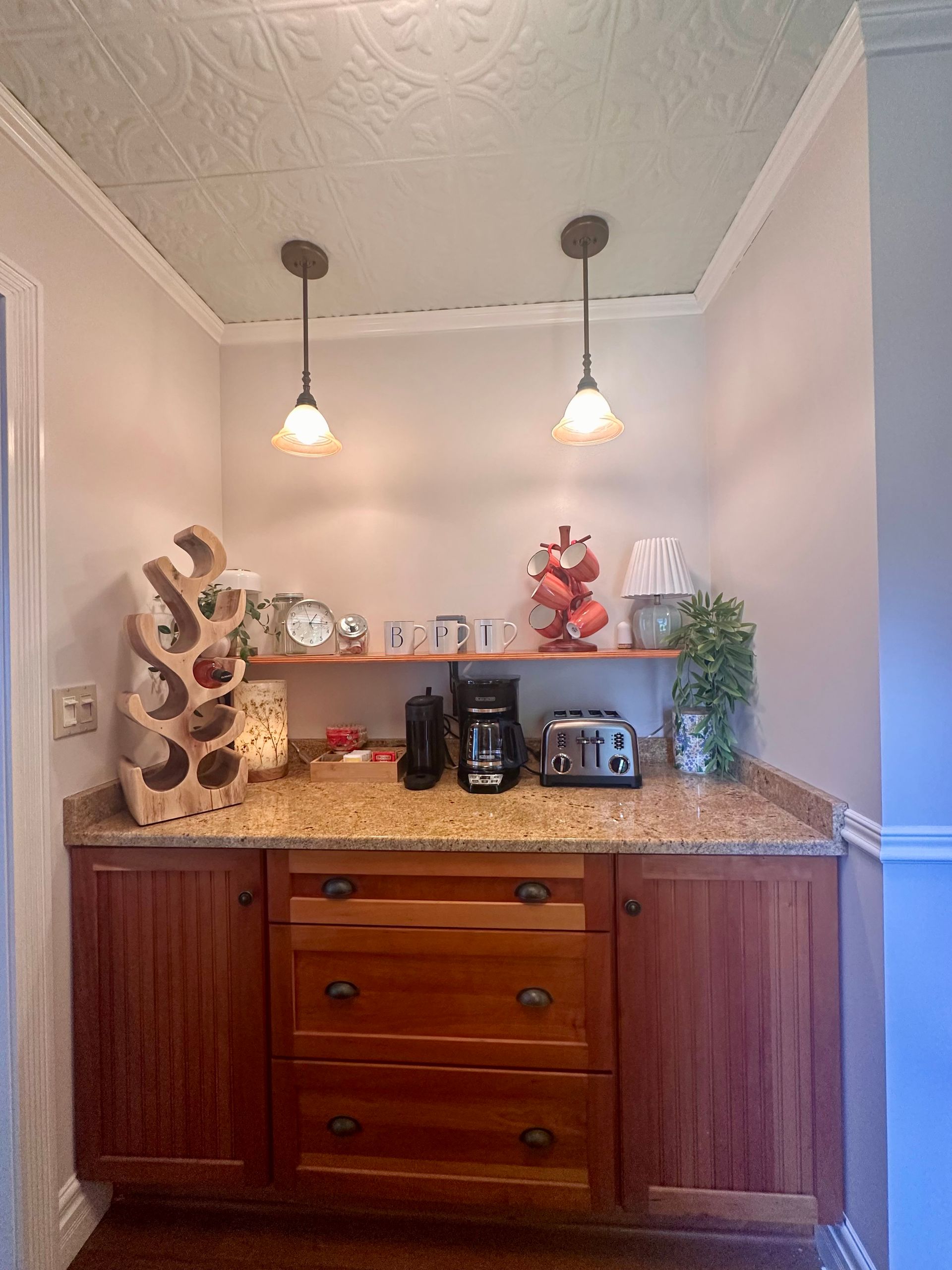 The Bemus Point House coffee car