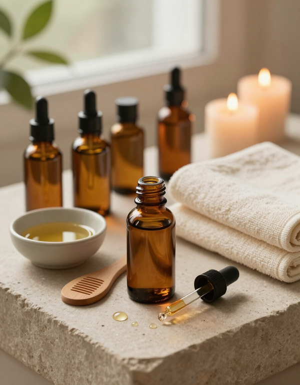 Rituali di neurocosmesi con oli selezionati