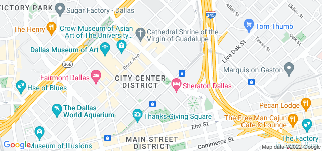 Map of business location