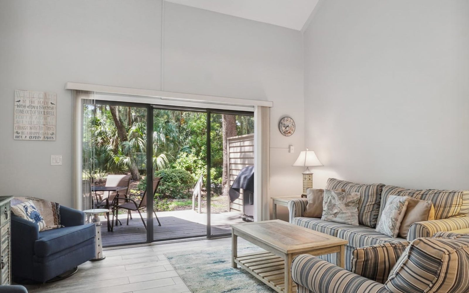 Hilton Head, South Carolina Beach Rental Home | Living Room
