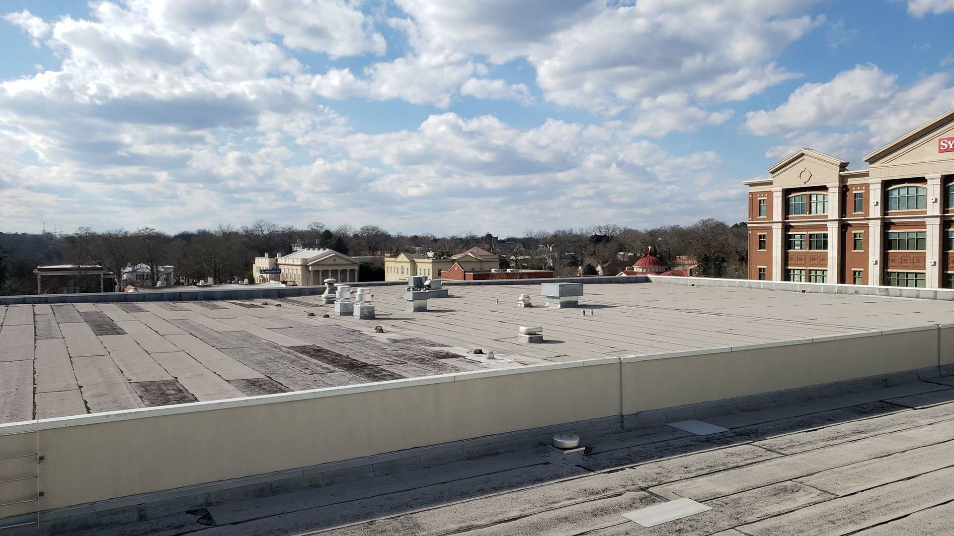 Flat roof repair