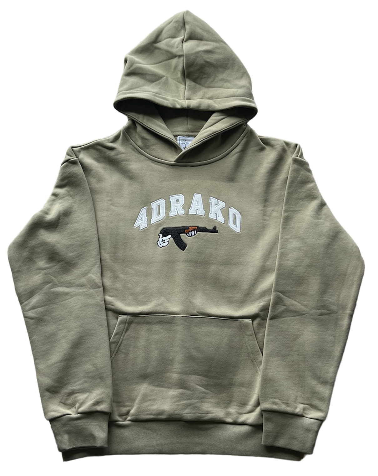 Green 'AK' Hoodie