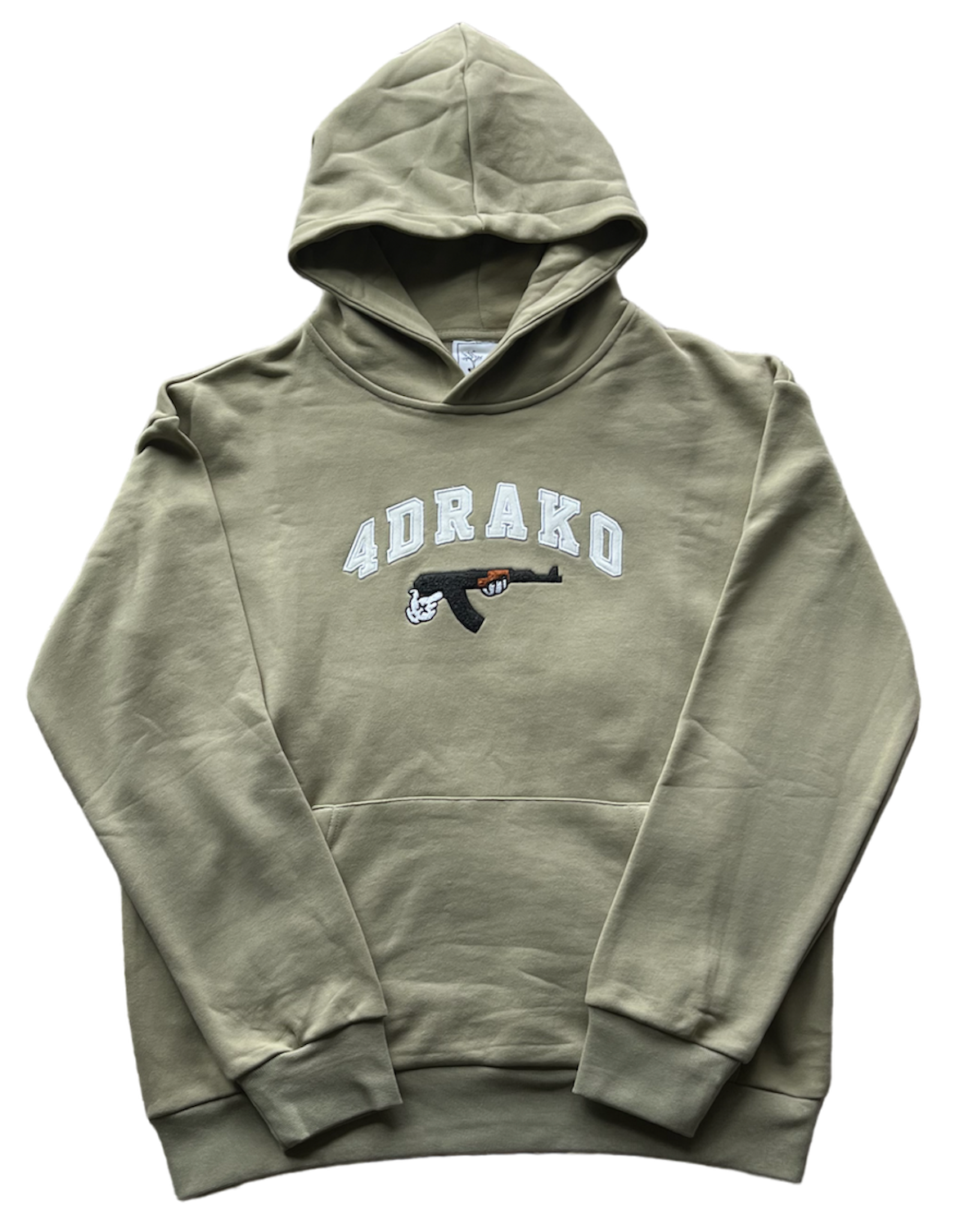 Green 'AK' Hoodie