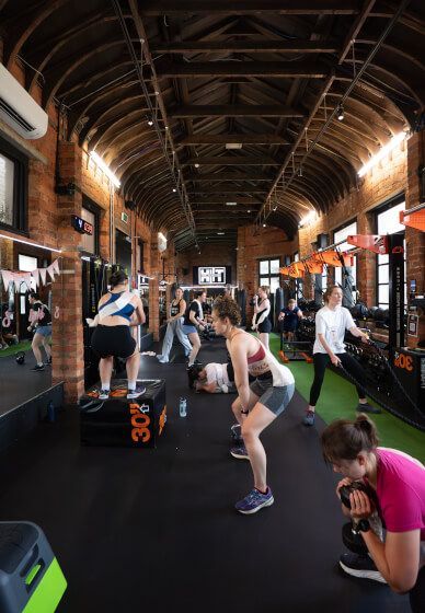 Hen Fitness Class
