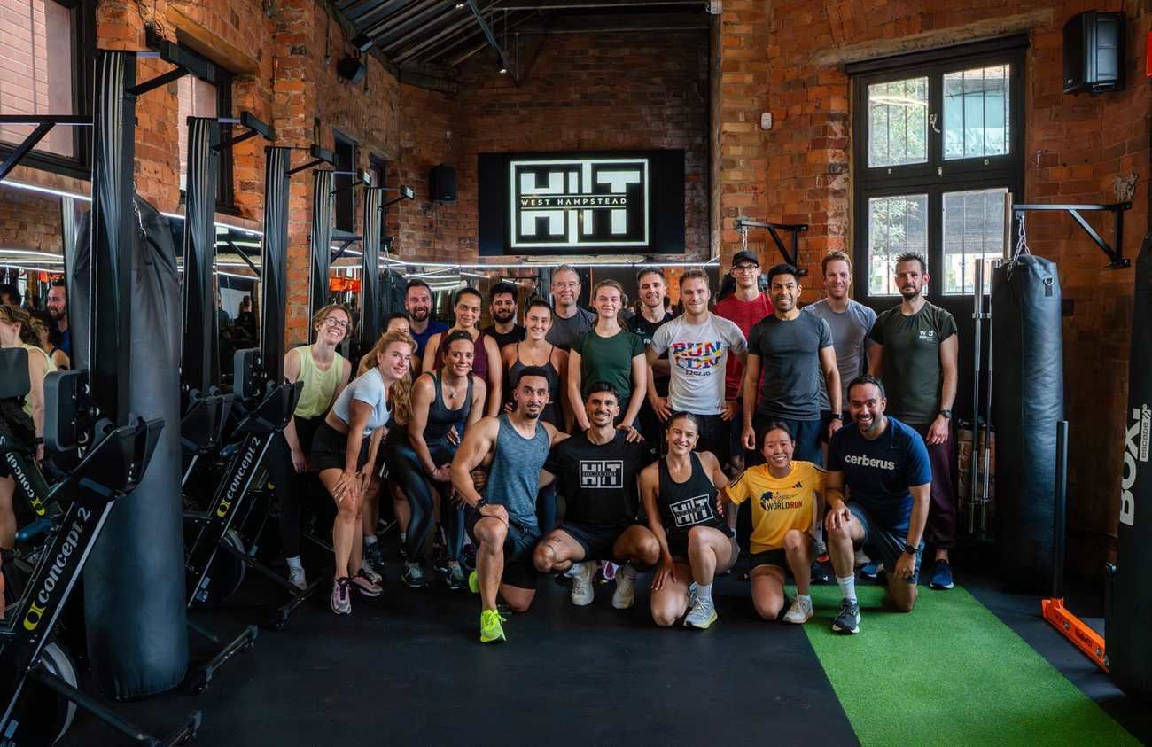The HIIT West Hampstead community: members and coaches together in the gym
