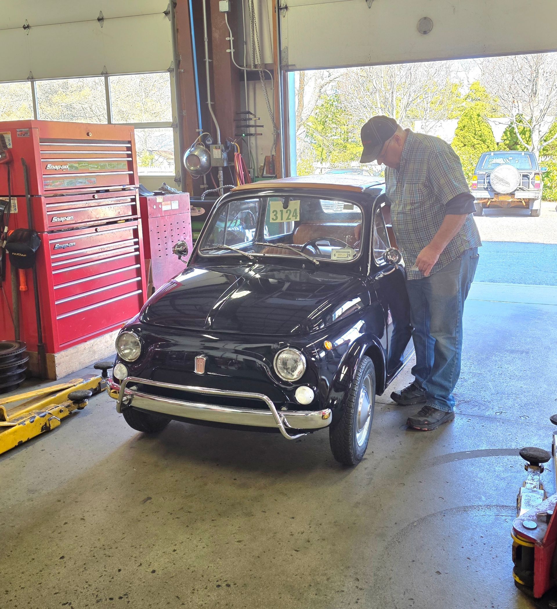 Shop's State Inspection Photo | Joe's Garage Inc.