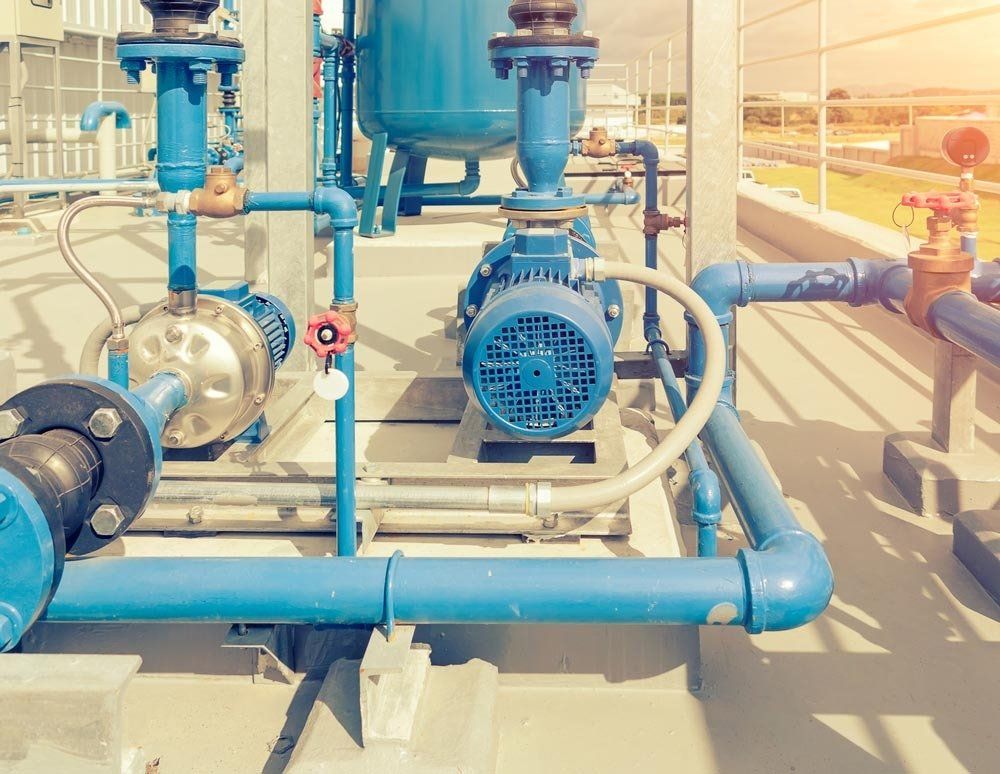 Blue Water Pump — Irrigation Supplies in Yeppoon, QLD