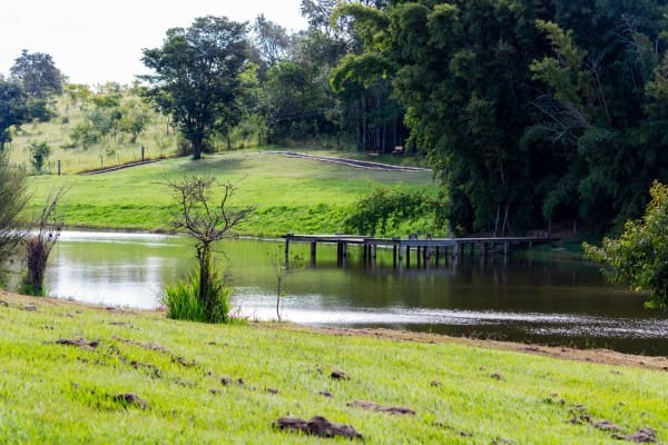 lago do Hotel Fazenda Vale das águas