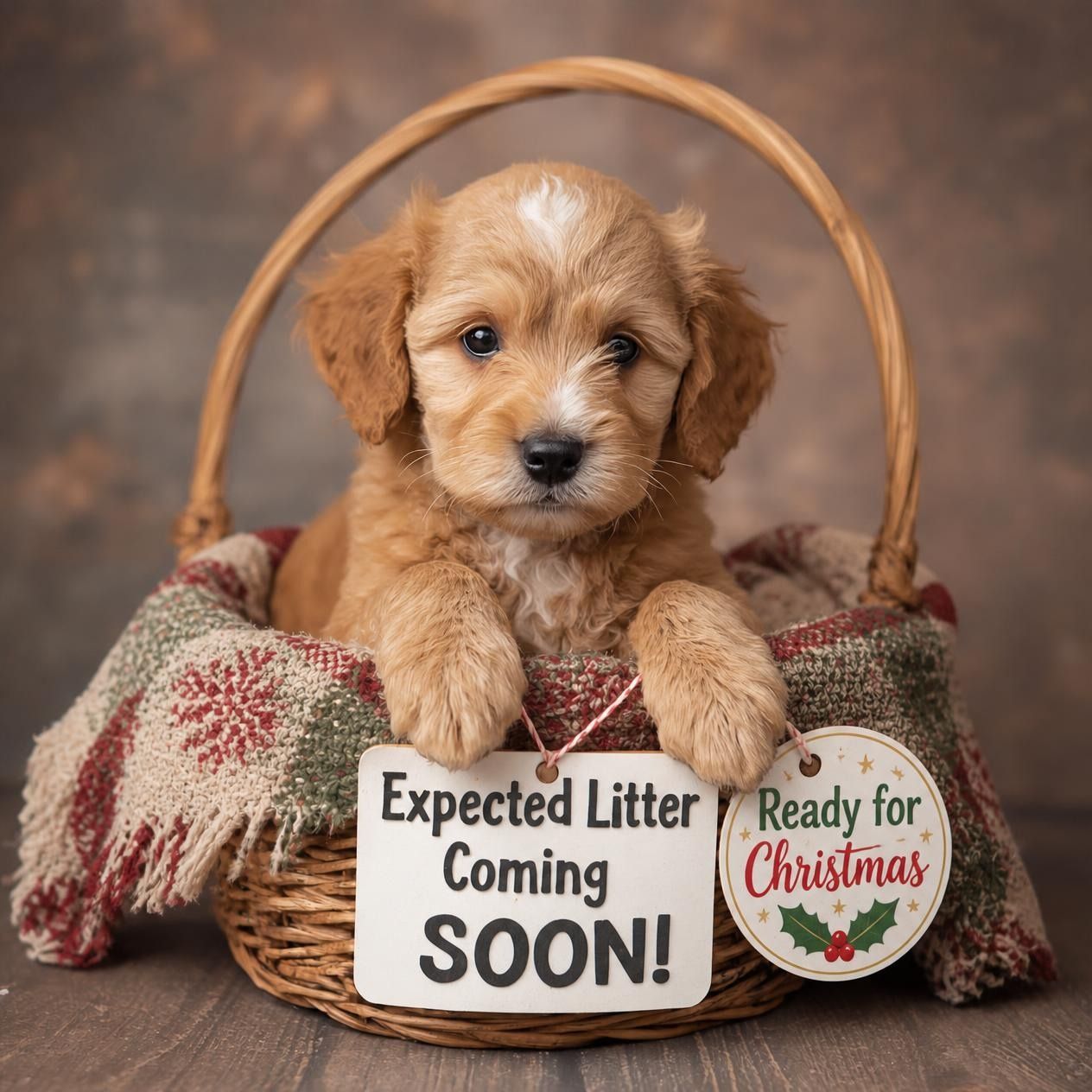 F1b Mini Goldendoodle Litter (COMING SOON!) $250 Deposit
