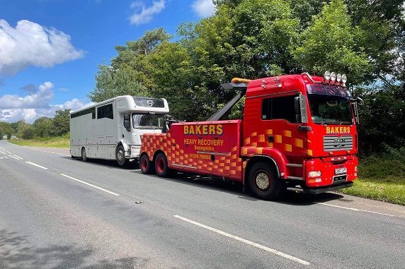 Heavy Recovery of Horsebox