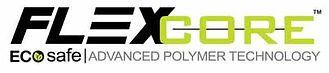 FlexCore logo with black and green text: 