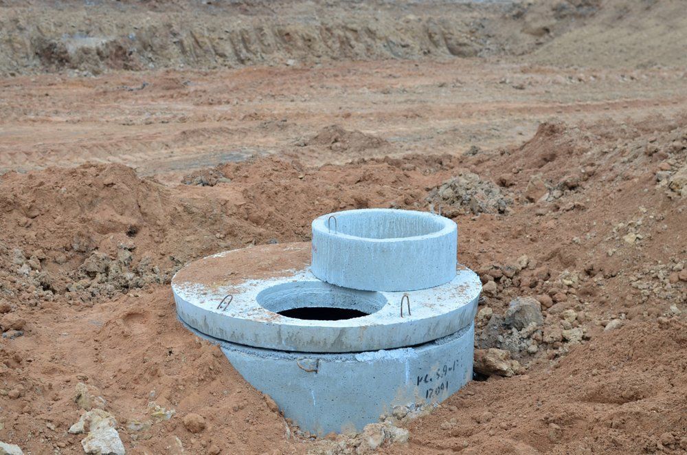 Concrete Sewer Wells — Dempsey Plumbing in Lake Haven