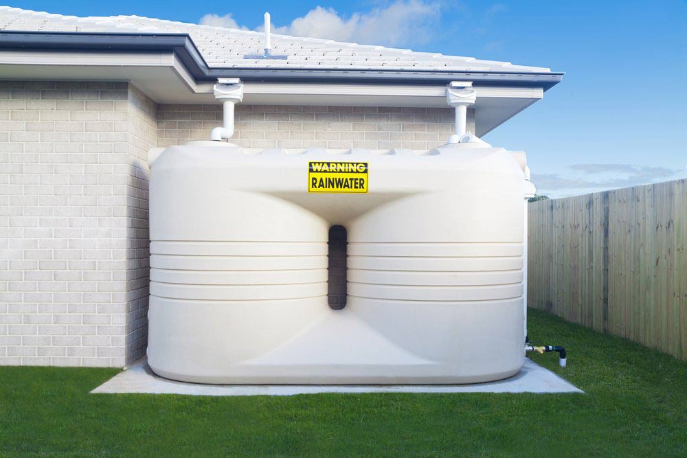 Large Rain Water Tank — Dempsey Plumbing in Woy Woy