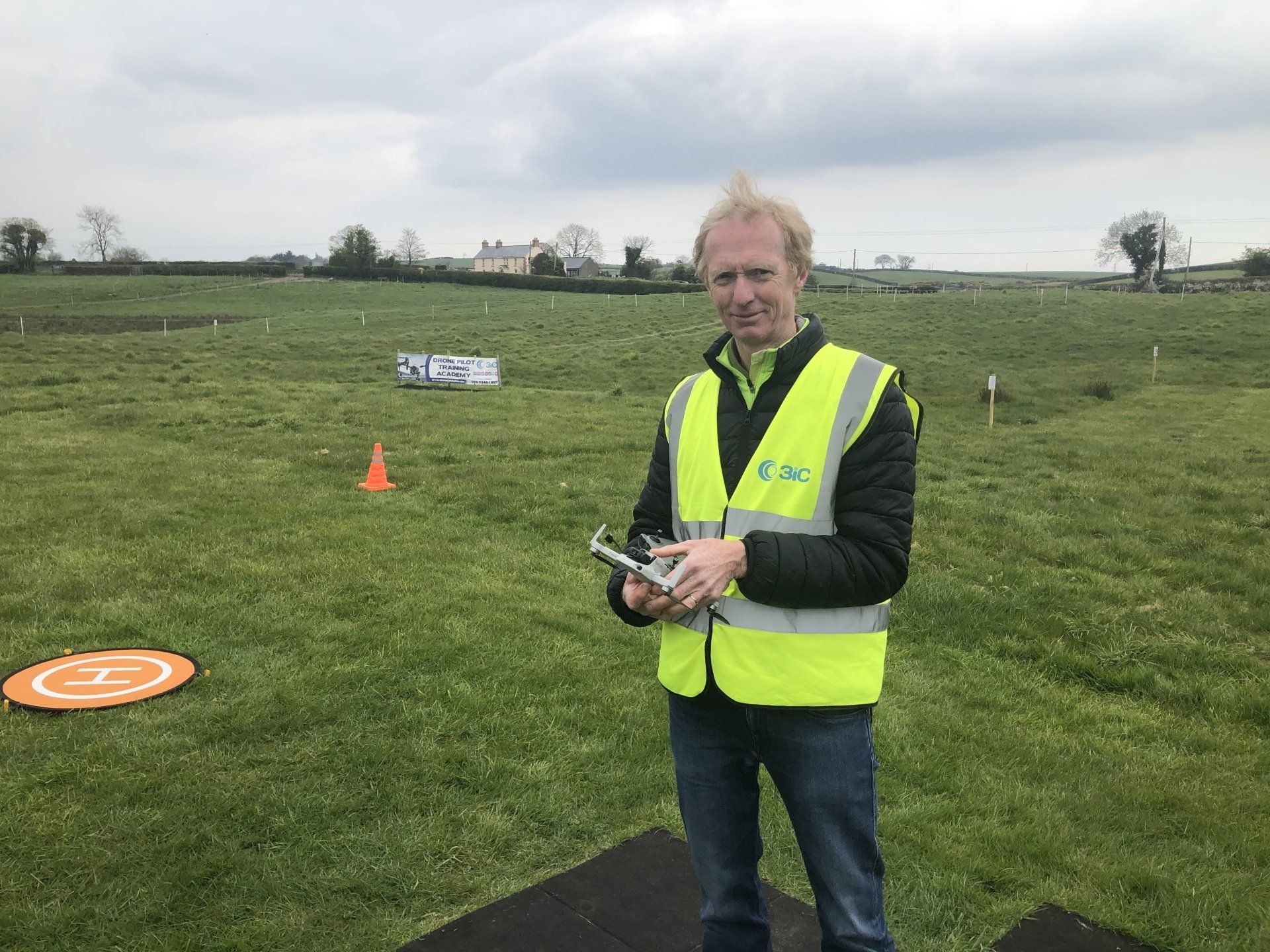 Drone Pilot Training Academy - Donal BBC Northern Ireland Camera Man Passed his A2 CofC.