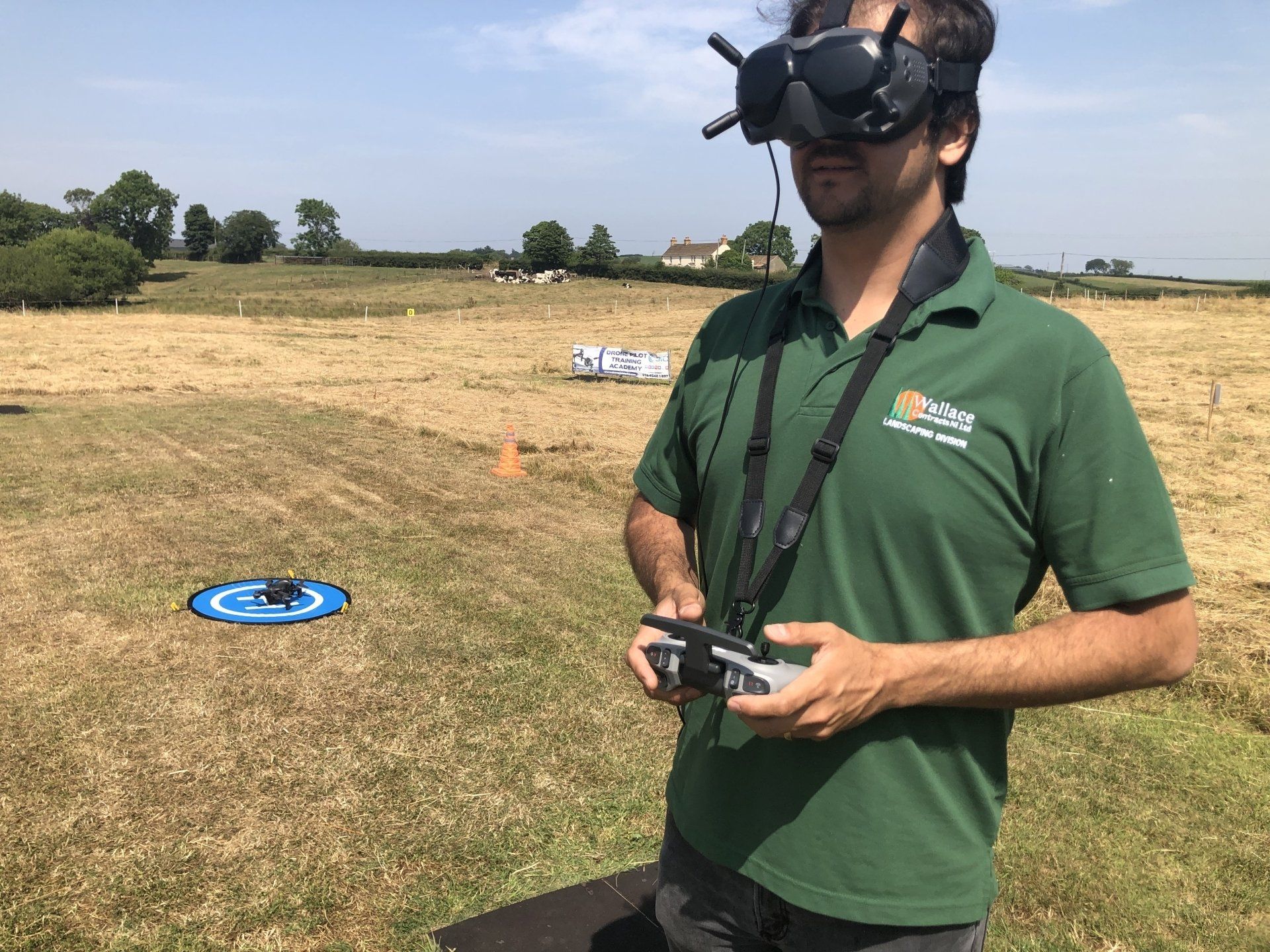Drone Pilot Training Academy Belfast- Anthony from Wallace Contracts NI Ltd