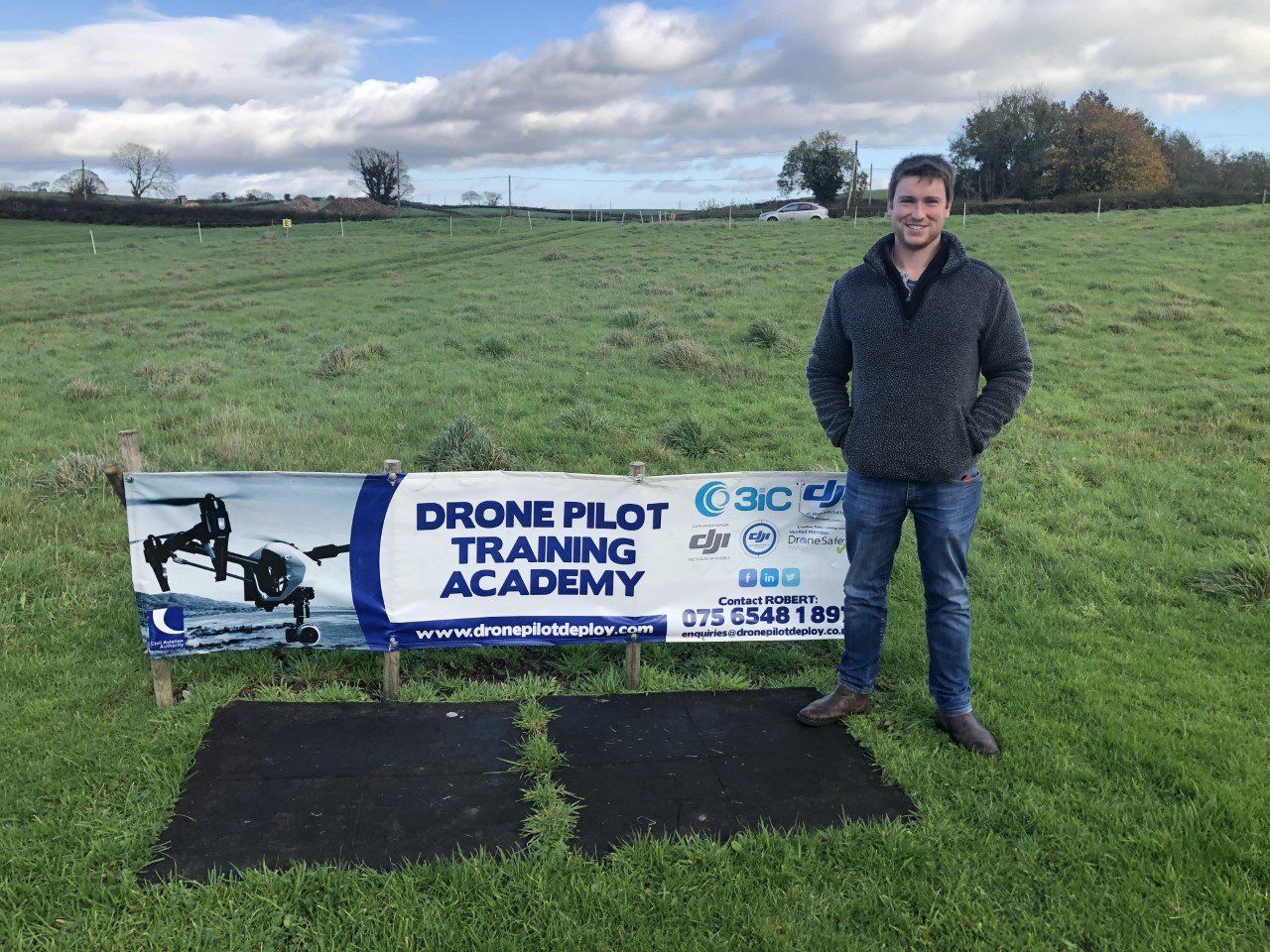 Drone Pilot Training Academy Belfast - Congratulations to Paul Cottney from AFBINI who successfully passed his  GVC Exam. 