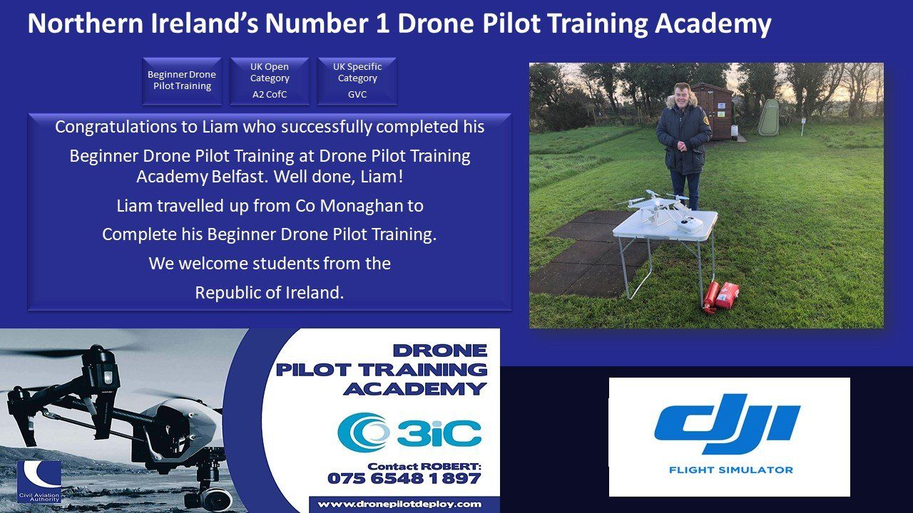 Drone Pilot Training Academy Belfast, Northern Ireland