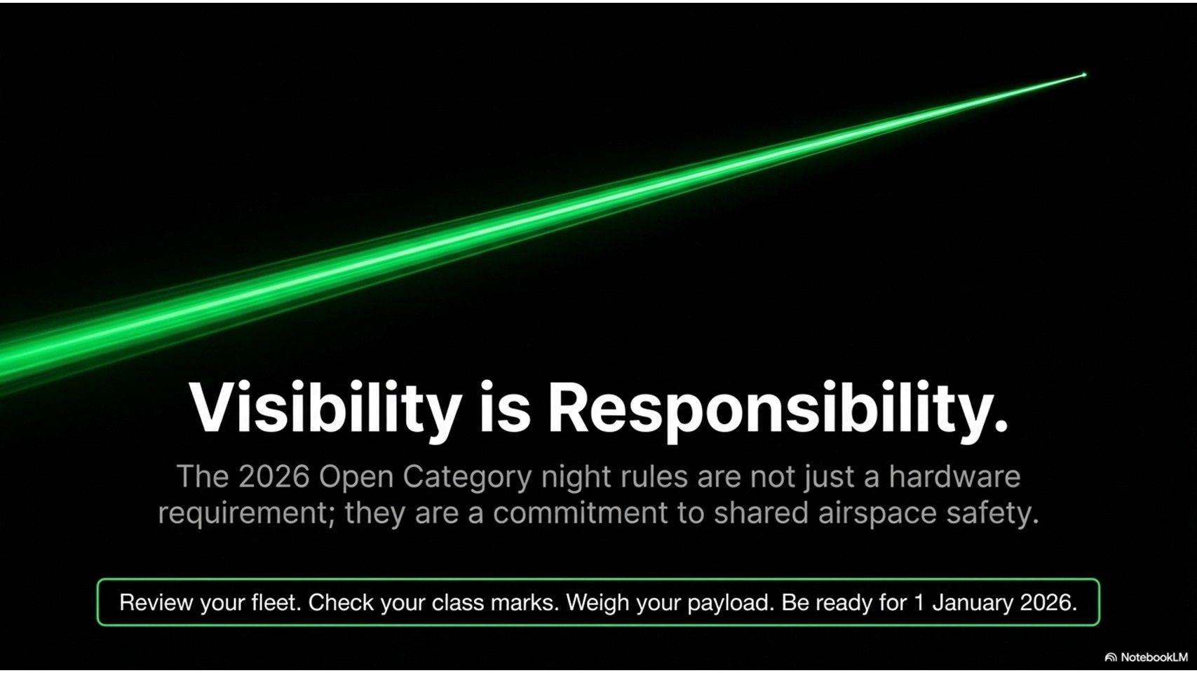 Are you ready for the Drone Night Flight Mandate Guide 2026 infographic slide 1