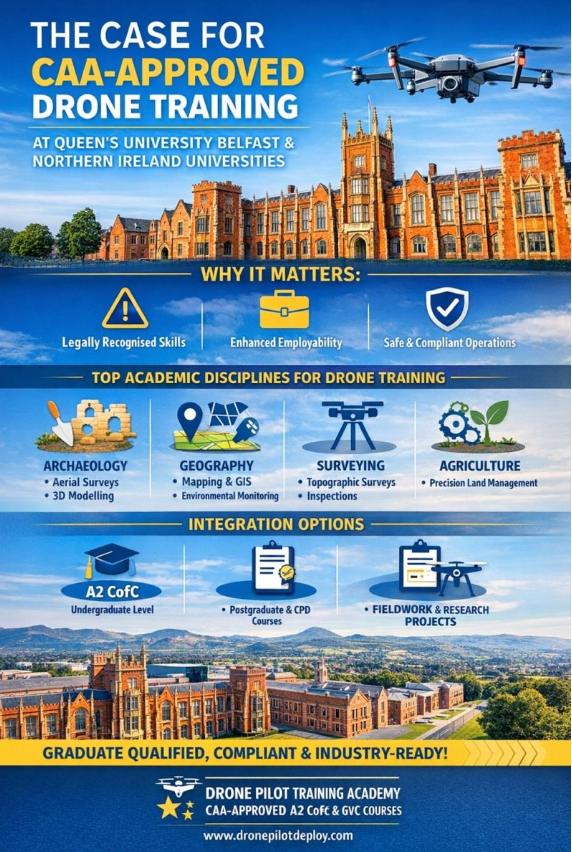 Drone Pilot Training Academy infographic - The Case for CAA Approved Drone Training