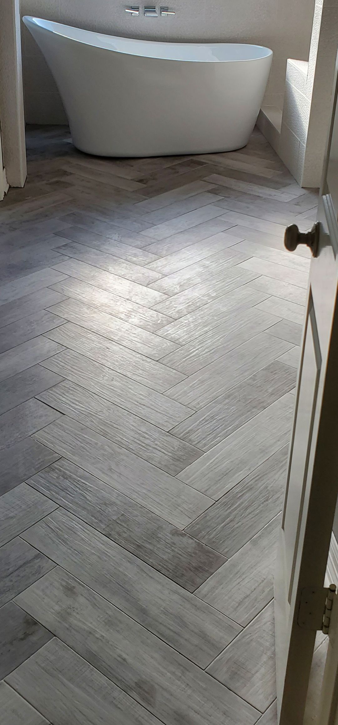 Flooring installation — hardwood and tile — completed by CTD Restoration LLC serving Fort Worth and the DFW Metroplex.