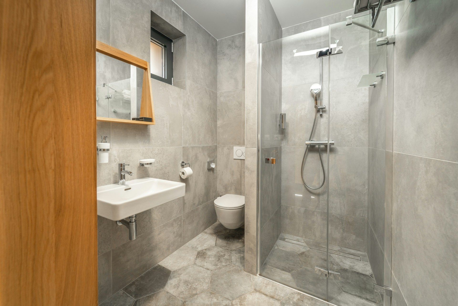 frameless glass shower door