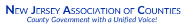New Jersey Association of Counties logo: text in blue,