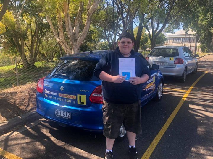 Young Boy Student Driver — Driving Lessons In Ipswich, QLD