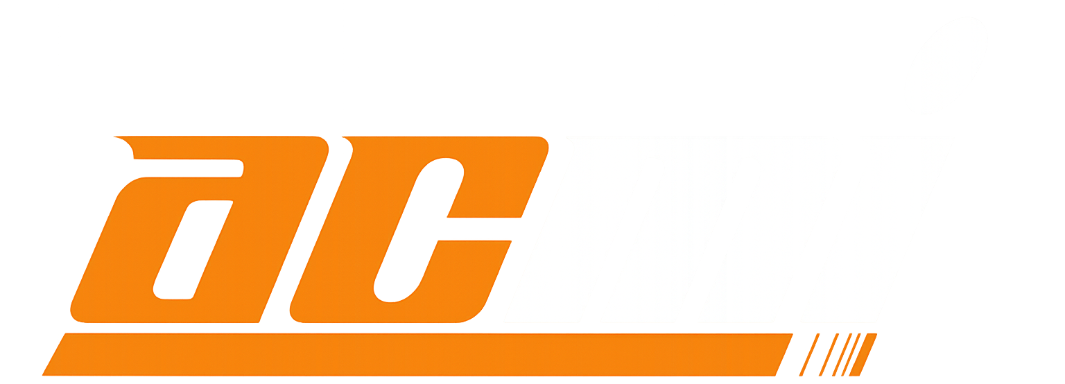 Logotipo blanco con el nombre de ACMI