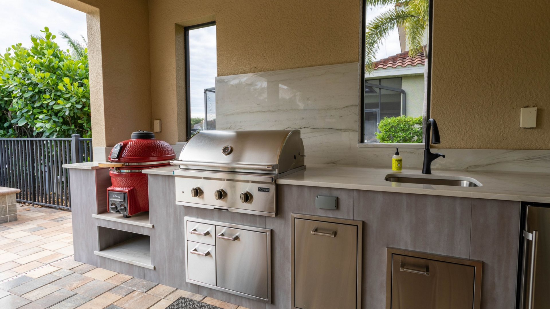 Coyote c series grill outdoor kitchen Fort Myers FL