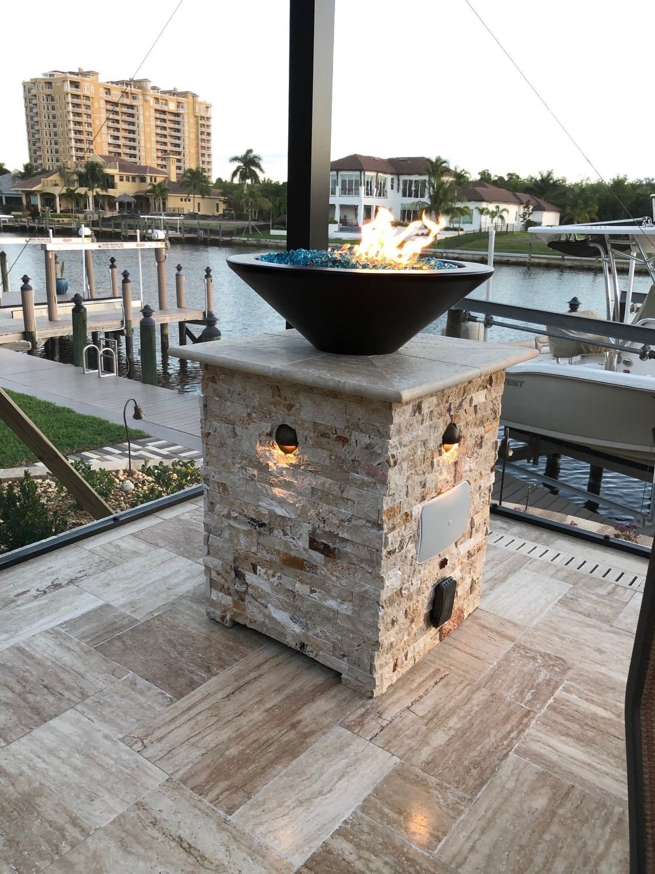 fire bowl fire features