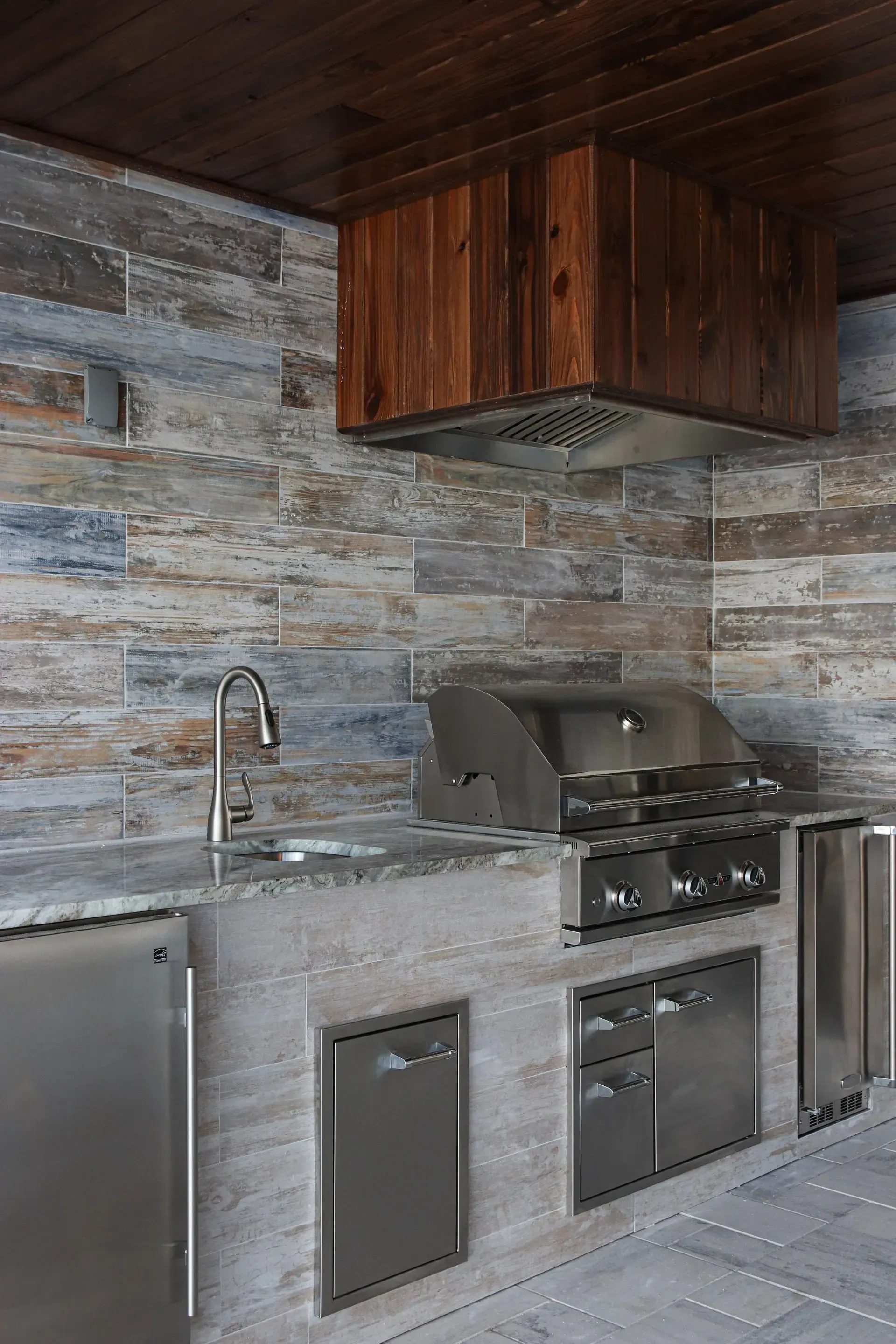 Delta Heat Custom Outdoor Kitchen Alpharetta