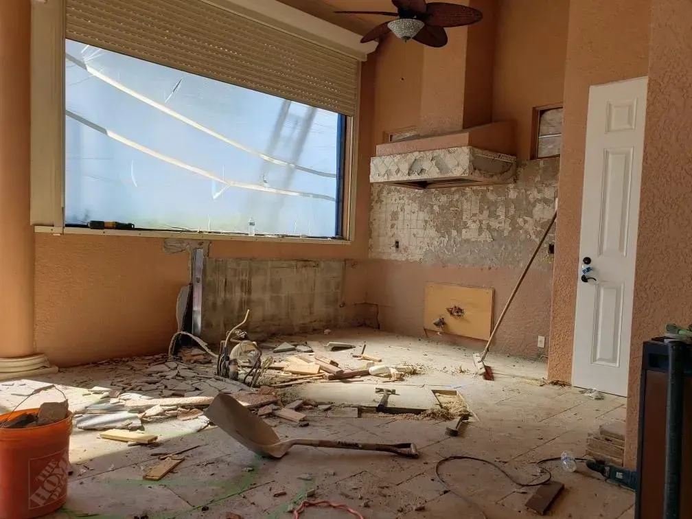 Demolition Outdoor Kitchen Fort Myers