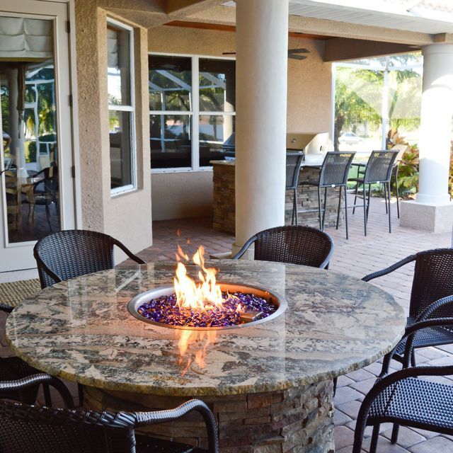 round fire pit table cape coral, fl