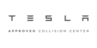 Tesla logo with 