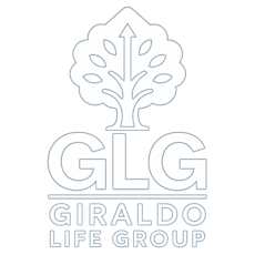 Light blue logo with a tree icon above the text 