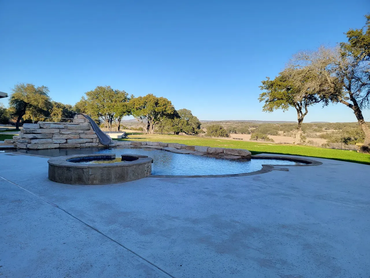 pool concrete new braunfels