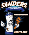 Sanders Water Heaters and Plumbing Logo