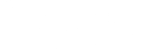 Homepage Rockingham Marina Logo in White with a transparent background