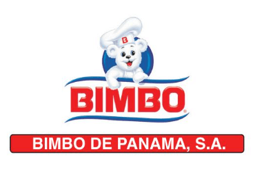 Logotipo de Bimbo con un oso con gorro de chef, sobre una marca denominativa "BIMBO"
