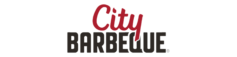 City Barbeque logo with red “City” above black “BARBEQUE” text