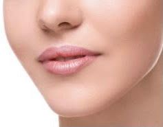 female patient before lip flip procedure
