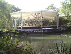 Trouwerij op het water