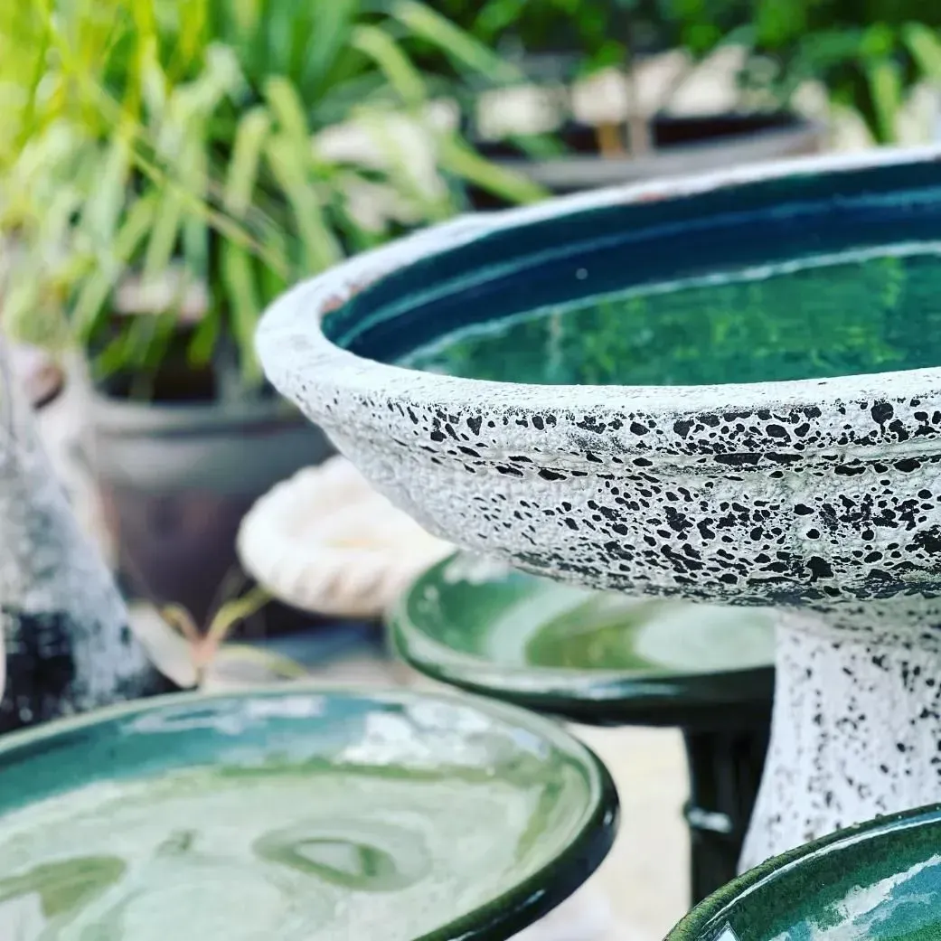 A Fountain In The Shape Of A Bowl With Water In It — Cooroy Landscape Supplies And Garden Centre In Gympie, QLD