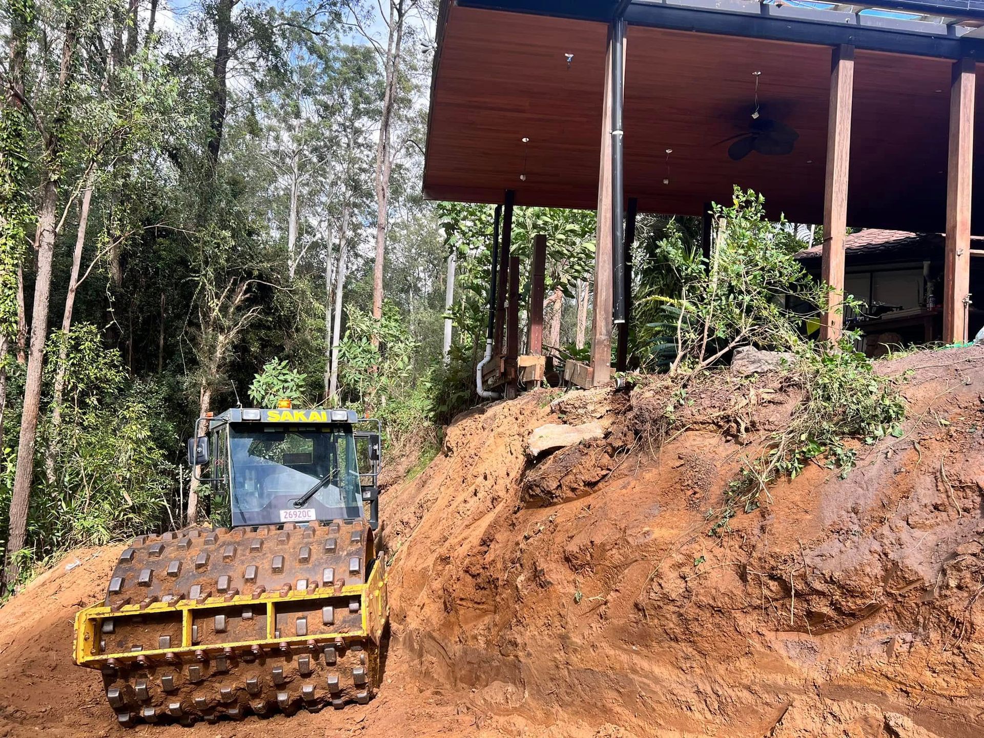 Earthworks and site preparation