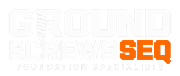 White logo reading &ldquo;GROUND CONTROL NEWS&rdquo; with orange &ldquo;SEQ&rdquo; and faint &ldquo;PODCASTING COMPANY&rdquo;