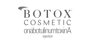 A logo for botox cosmetic onabotulinumtoxina injection